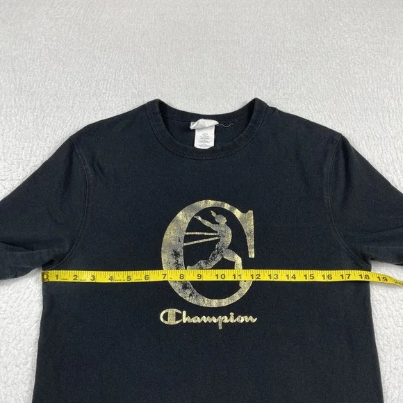 Champion Shirt Mens Medium‎ Running Man Logo Gym Active Casual Athleisure Tee - Picture 6 of 13